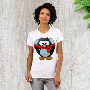 Freezing Penguin Womens T-Shirt