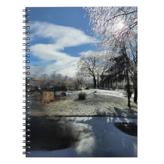 Freezing Rain Scenery Note Book (Front)