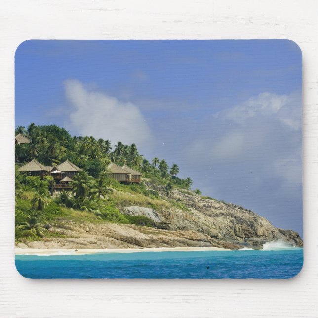Fregate Island resort PR) Mouse Pad (Front)