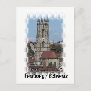Freiburg / Fribourg Postkarte Postcard