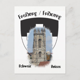 Freiburg / Fribourg Postkarte Postcard