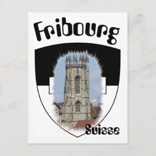 Freiburg / Fribourg Postkarte Postcard