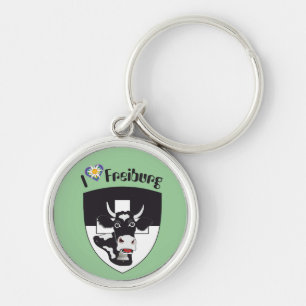 Freiburg / Fribourg Schweiz Schlüsselanhänger Key Ring