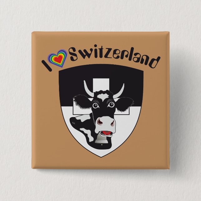 Freiburg / Fribourg Schweiz Suisse Buttons (Front)