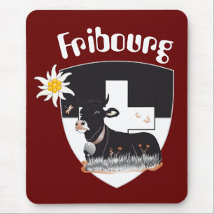 Freiburg / Fribourg Schweiz Suisse Mauspad Mouse Pad