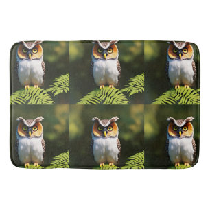 Freida The Screech Owl,  Bath Mat