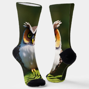 Freida The Screech Owl, Crew Socks