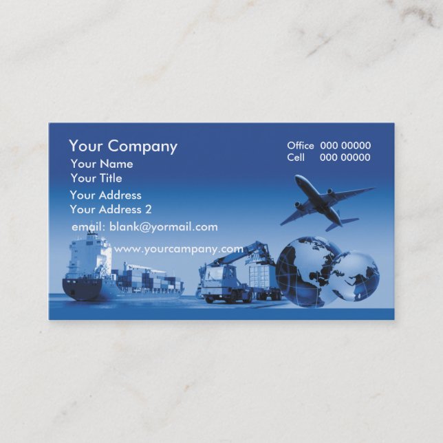 Freight Business Card (Front)