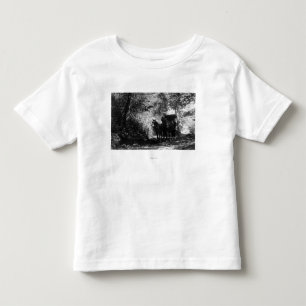 Freight Horses Taking a Break Toddler T-Shirt