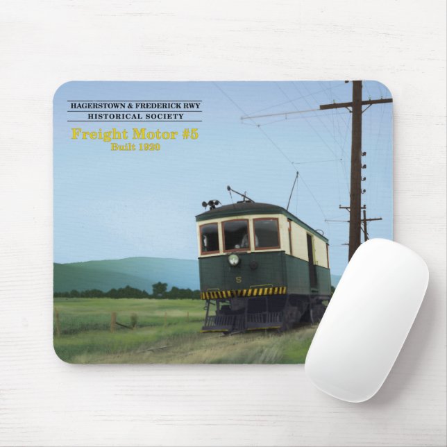 Freight Motor #5 Mousepad (With Mouse)