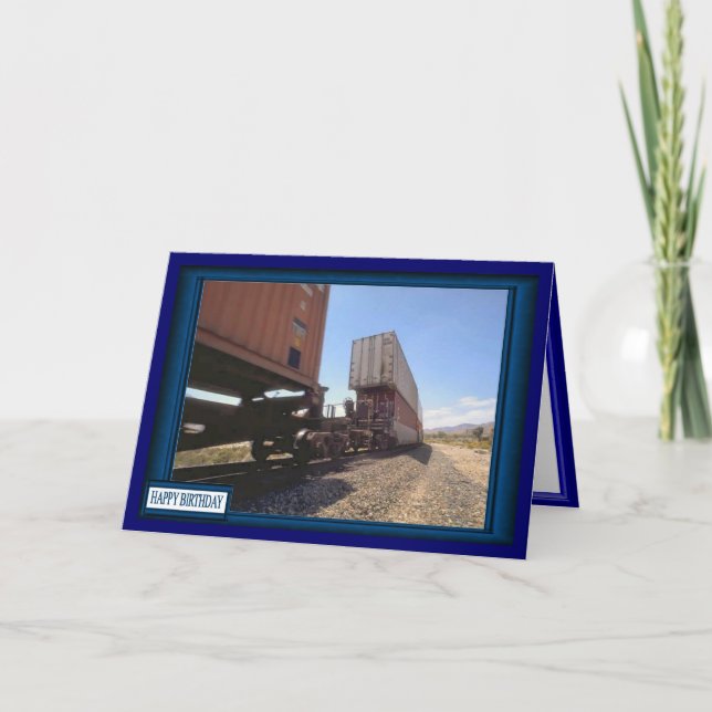 Freight train card (Front)