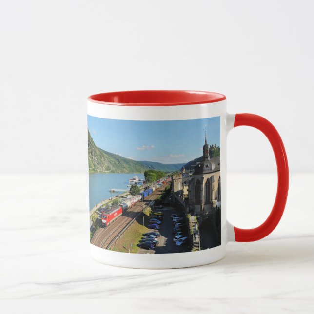 freight train in Oberweser Mug (Right)