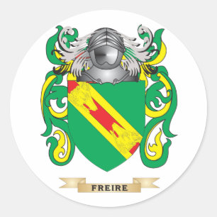 Freire Coat of Arms Classic Round Sticker
