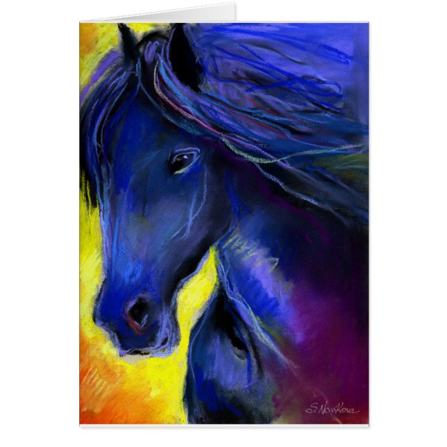 Freisian horse painting (Front)