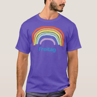 Freitag Friday Rainbow T-Shirt