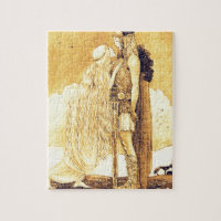 Freja and Svipdag by John Bauer