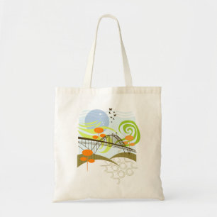 Fremont Bridge Tote Bag