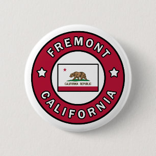 Fremont California 6 Cm Round Badge