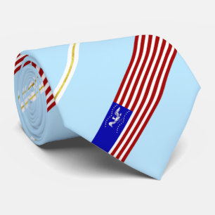 Fremont (California) city flag Neck Tie