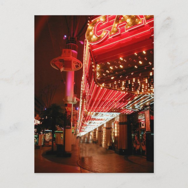 Fremont Las Vegas Postcards (Front)