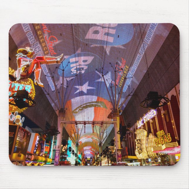 Fremont Street Experience Mouse Pad (Front)