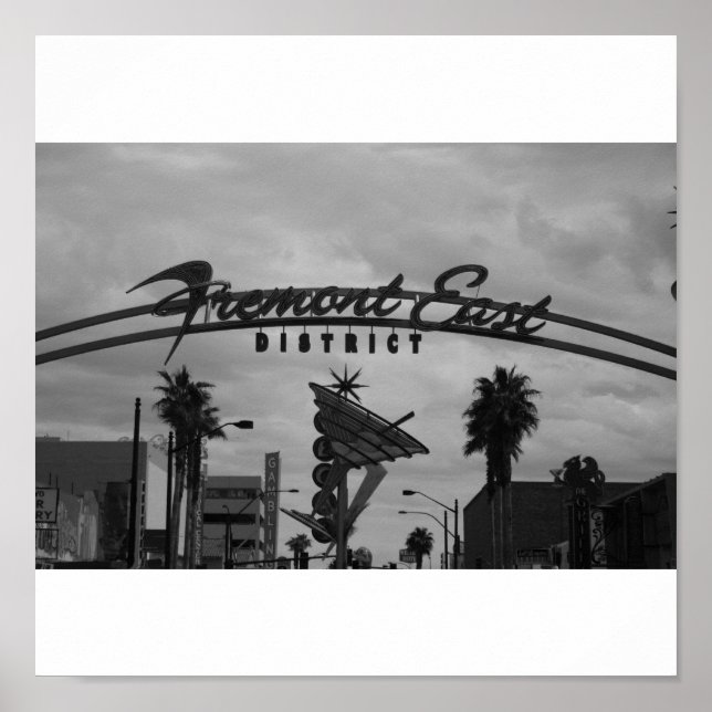 Fremont Street Poster (Front)