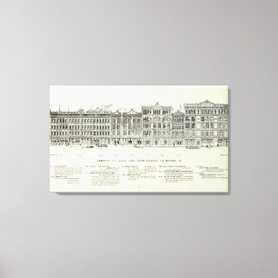 Fremont West side Market and Mission Canvas Print
