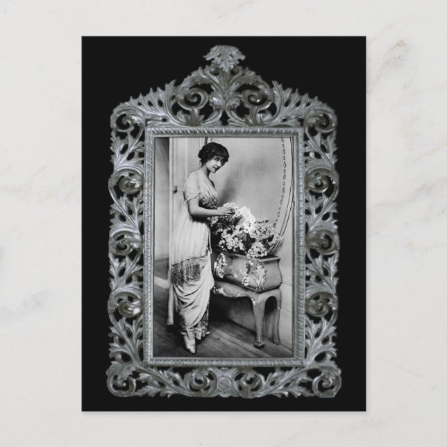 French Actress Postcard (Front)