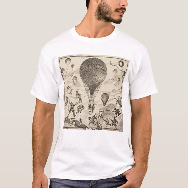 French Advertisement For Balloon Manufacturer T-Shirt (Front)