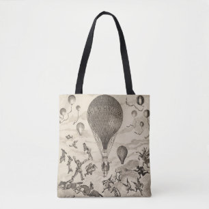 French Advertisement For Balloon Manufacturer Tote Bag