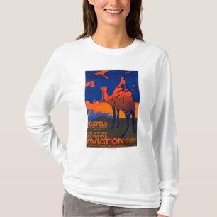 French Airline Promotional Poster T-Shirt