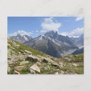 French Alps Chamonix Postcard