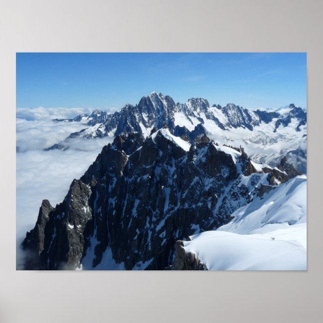 French Alps Chamonix Poster (Front)