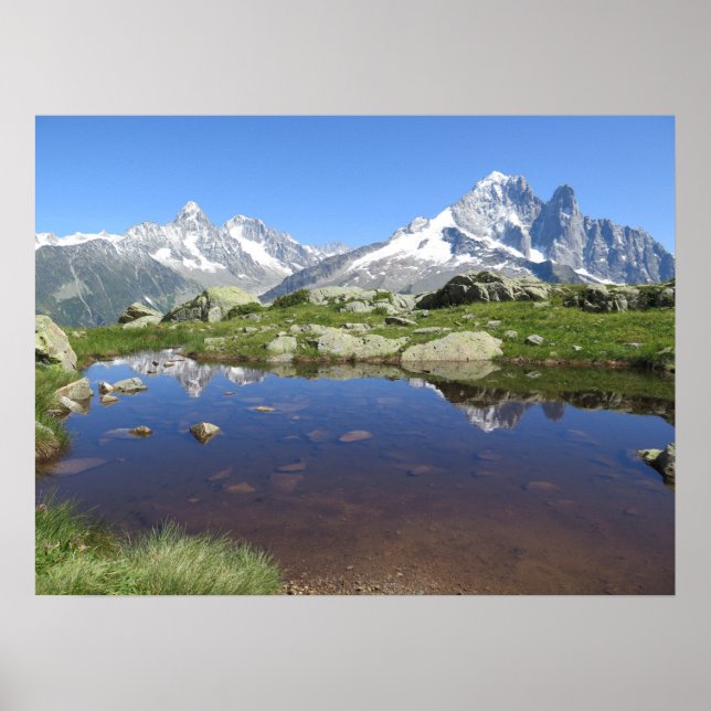 French Alps Chamonix Poster (Front)