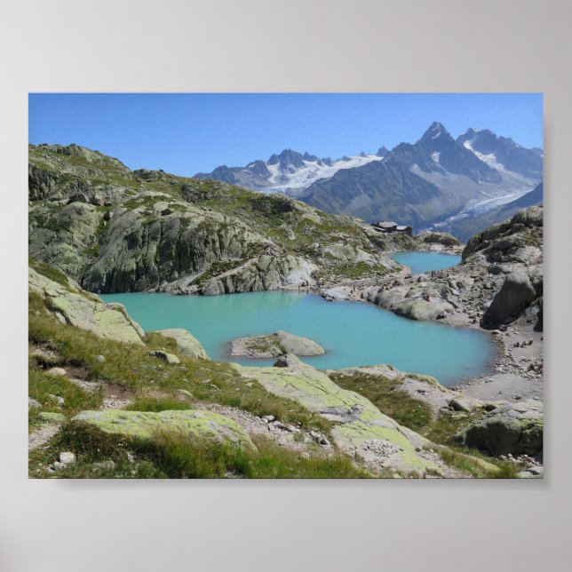 French Alps Lac Blanc Poster (Front)