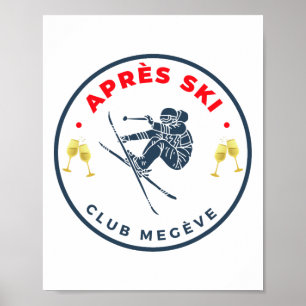French Alps Le Après Poster