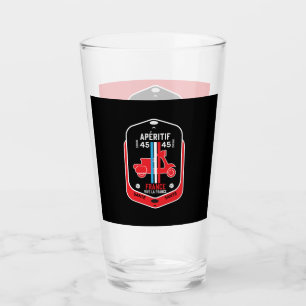 French Aperitif Drinks Glass
