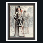 French Art Deco Print 16 x 20<br><div class="desc">French Deco Print from La Vie Parisienne ca 1924</div>