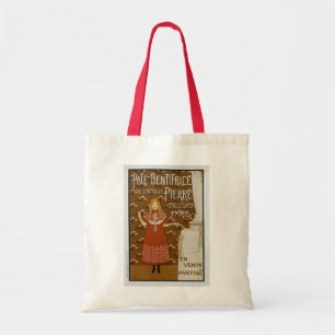 French Art Nouveau Toothpaste Ad Tote Bag