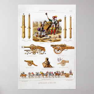 French artillery poster