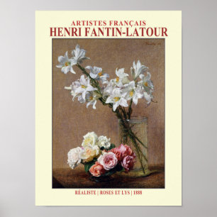 French Artists - H. Fantin-Latour Poster