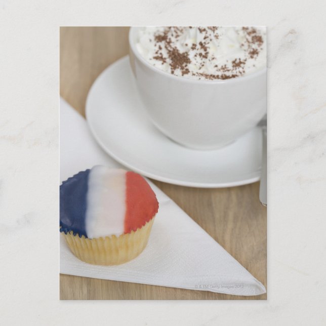 french, Bastille Day Postcard (Front)