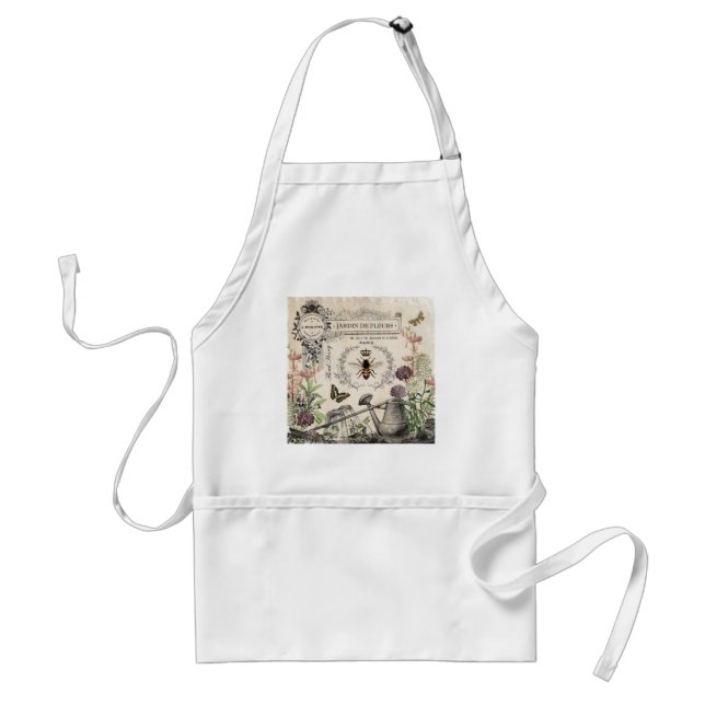 FRENCH BEE GARDEN STANDARD APRON (Front)