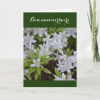 French Birthday Card for Female Friend