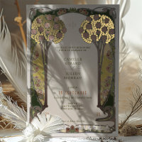 French Bloom Trees of Love Victorian Wedding 