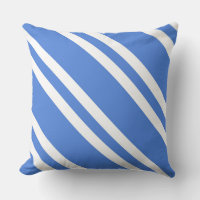 French Blue and White Stripes