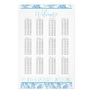French Blue Chinoiserie Toile Grandmillennial Photo Print