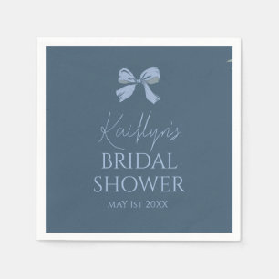 French Blue Coquette Napkin