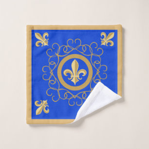 French Blue Wash Cloth