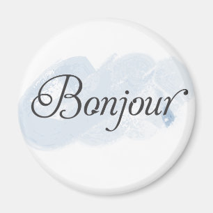 French Bonjour Magnet